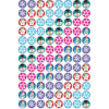Winter Joys superSpots Stickers, 800 Per Pack, 6 Packs