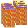 Fall Leaves superSpots Stickers, 800 Per Pack, 6 Packs