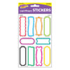 T-46339 Terrific Labels-superShapes Labels superShapes Stickers-Large, 80 Per Pack, 6 Packs
