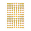 Gold Foil Stars superShapes Stickers, 400 Per Pack, 6 Packs