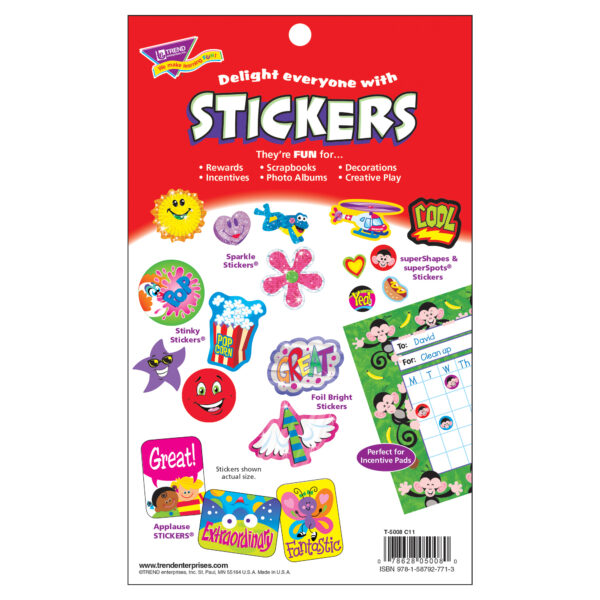 ERST-5008-6_1.jpg Schooltime Fun Sticker Pad, 738 Sticker Per Pad, Pack of 6