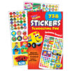 ERST-5008-6_2.jpg Schooltime Fun Sticker Pad, 738 Sticker Per Pad, Pack of 6