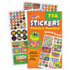 Praise & Reward Sticker Pad, 738 Sticker Per Pad, Pack of 6