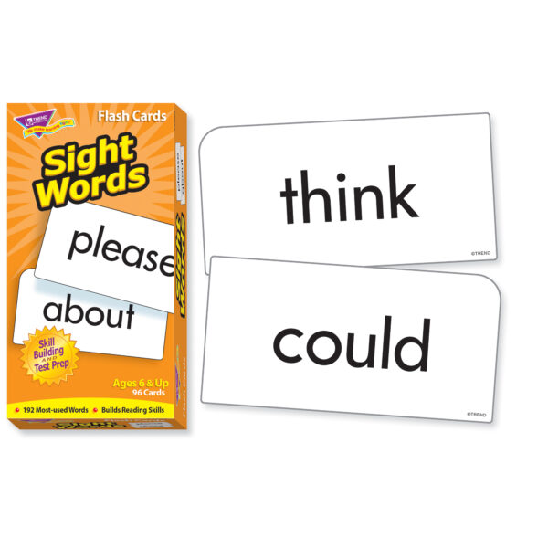 ERST-53003-3_2.jpg Sight Words Skill Drill Flash Cards, 3 Packs