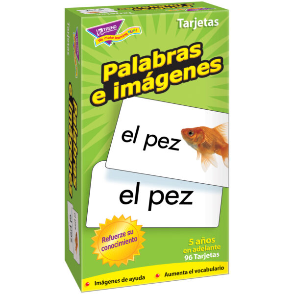 ERST-53006-3_2.jpg Palabras e imágenes (SP) Skill Drill Flash Cards, Pack of 3