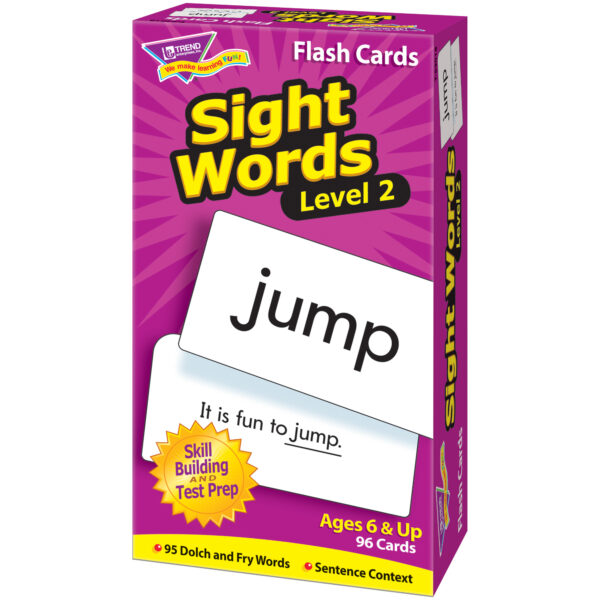 ERST-53018-3_1.jpg Sight Words Level 2 Skill Drill Flash Cards, 3 Packs