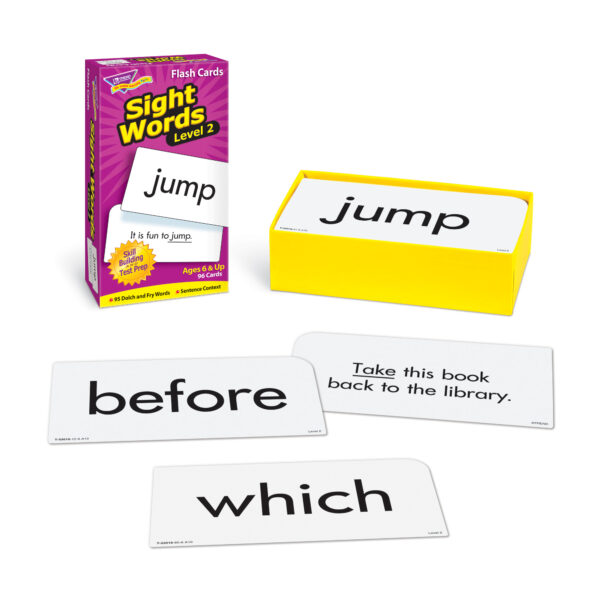 ERST-53018-3_4.jpg Sight Words Level 2 Skill Drill Flash Cards, 3 Packs