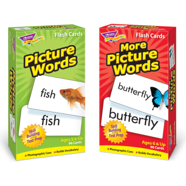 ERST-53906.jpg Picture Words Skill Drill Flash Cards Assortment