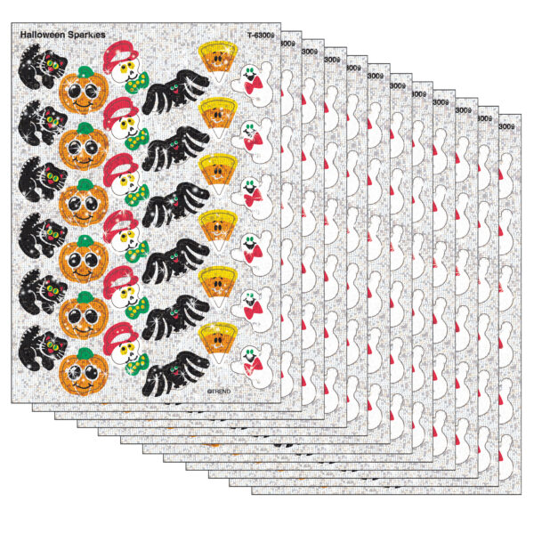 ERST-63009-12.jpg Halloween Sparkles Sparkle Stickers, 72 Per Pack, 12 Packs