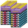 Star Brights Sparkle Stickers, 72 Per Pack, 12 Packs