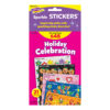 Holiday Celebration Sparkle Stickers Variety Pack, 648 Per Pack, 2 Packs