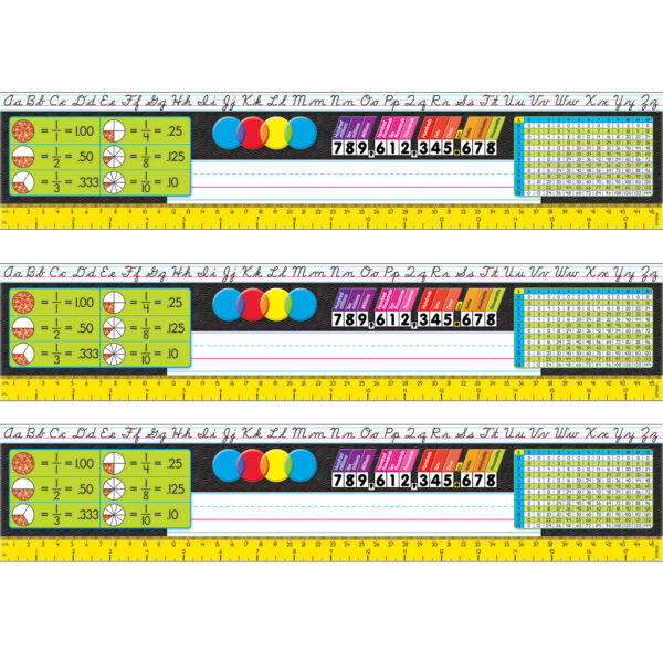ERST-69406-3.jpg Modern Desk Toppers Reference Name Plates, Grades 3-5, 36 Per Pack, 3 Packs
