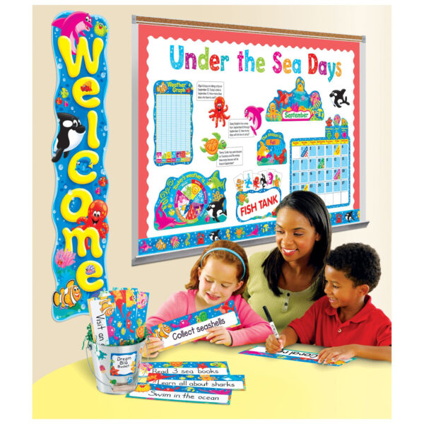 ERST-69948-6_2.jpg Sea Buddies Desk Toppers Name Plates Variety Pack, 32 Per Pack, 6 Packs