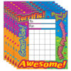Reward Words Incentive Pad, 36 Sheets Per Pad, Pack of 6