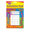 Reward Words Incentive Pad, 36 Sheets Per Pad, Pack of 6