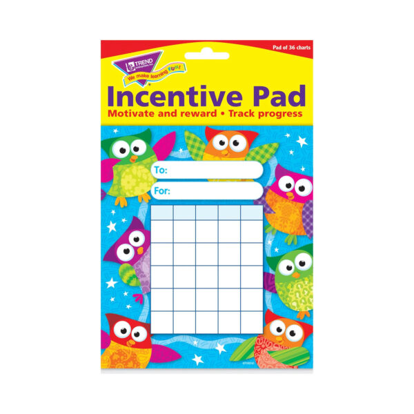 Owl-Stars! Incentive Pad, Pack of 6