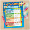 Stars Chore Charts, 25 Sheets Per Pad, Pack of 3