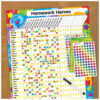 Praise Words 'n Stars Incentive Chart, 17" x 22", Pack of 6