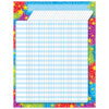 Stars 'n Swirls Incentive Chart, 17" x 22", Pack of 6