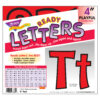 Red 4" Playful Combo Ready Letters, 3 Packs
