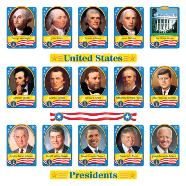 ERST-8065.jpg U.S. Presidents Bulletin Board Set