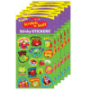 Appealing Apples-Apple Mixed Shapes Stinky Stickers, 60 Per Pack, 6 Packs