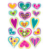 Artsy Heartsy-Cherry Mixed Shapes Stinky Stickers, 60 Per Pack, 6 Packs