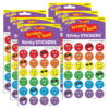 Colorful Smiles-Tutti-Frutti Stinky Stickers, 96 Per Pack, 6 Packs