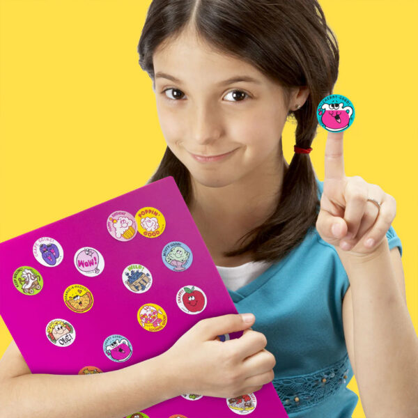 Cherry-Good!-Cherry Punch Scented Stickers, 24 Per Pack, 6 Packs