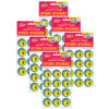 Ex-Squeeze Me!-Lemon Juice Scented Stickers, 24 Per Pack, 6 Packs