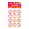 Happy Birthday-Whipped Cream Scented Stickers, 24 Per Pack, 6 Packs