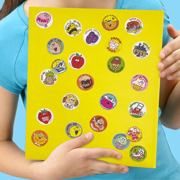 Ole!-Taco Scented Stickers, 24 Per Pack, 6 Packs