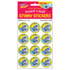 Way to Motor-Old Shoe Scented Stickers, 24 Per Pack, 6 Packs