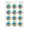 Wild!-Blueberry Scented Stickers, 24 Per Pack, 6 Packs