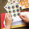 Wild!-Blueberry Scented Stickers, 24 Per Pack, 6 Packs
