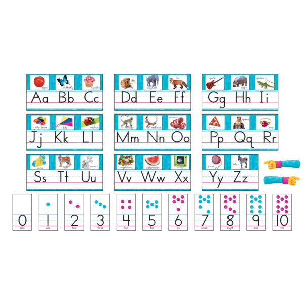 ERST-8431_1.jpg Color Harmony Photo Alphabet Bulletin Board Set