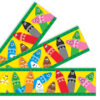 Colorful Crayons Bolder Borders, 35.75' Per Pack, 6 Packs