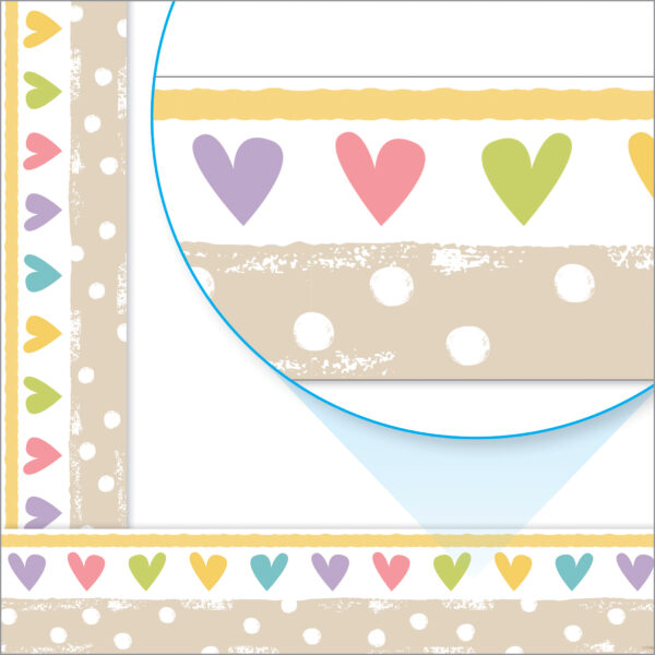 Take Heart Bolder Borders, 35.75 Feet Per Pack, 6 Packs