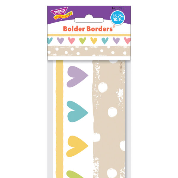 Take Heart Bolder Borders, 35.75 Feet Per Pack, 6 Packs