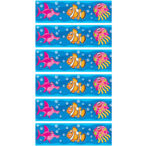 Sea Buddies Bolder Borders, 35.75' Per Pack, 6 Packs