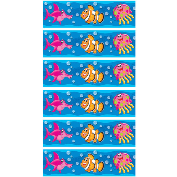 Sea Buddies Bolder Borders, 35.75' Per Pack, 6 Packs