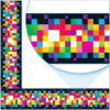 Pixels Bolder Borders, 35.75 Feet Per Pack, 6 Packs