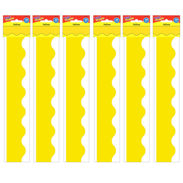 Yellow Terrific Trimmers, 39 Feet Per Pack, 6 Packs