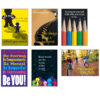 Think Positively ARGUS Posters Combo Pack, Pack of 6