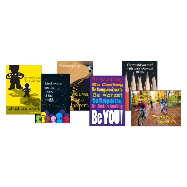 Think Positively ARGUS Posters Combo Pack, Pack of 6