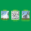 ERSTCR10326-2_2.jpg Dinosaurs Modern Mosaics Stick to the Numbers Activity Book, Pack of 2