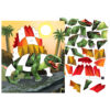 ERSTCR10326-2_3.jpg Dinosaurs Modern Mosaics Stick to the Numbers Activity Book, Pack of 2