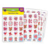 Valentines Day Stickers, 120 Per Pack, 12 Packs