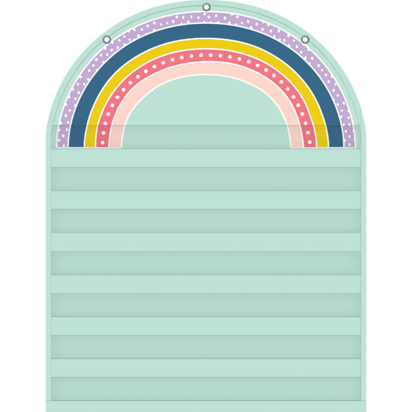 Oh Happy Day Rainbow 7 Pocket Chart