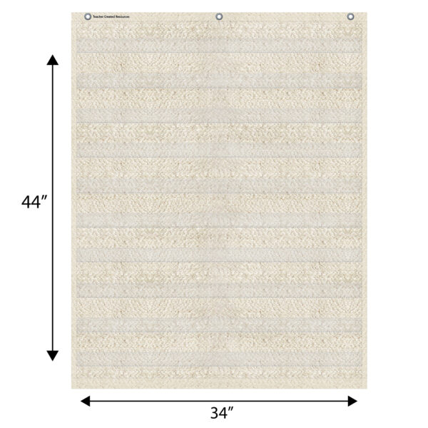 Woven 10 Pocket Chart, 34" x 44"